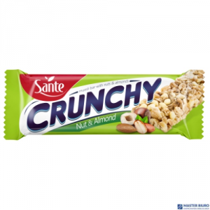Baton musli Crunchy z orzechami i migdałami 35g SANTE