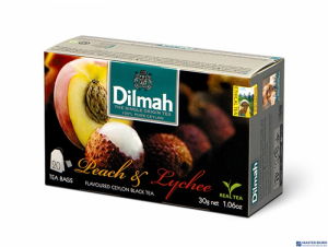 Herbata DILMAH BRZOSKWINIA&LYCHE 20t*1,5g