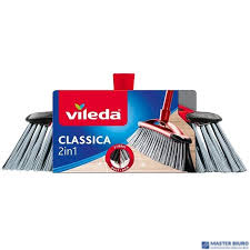 Szczotka - wkład VILEDA CLASSICA 2w1 19227  (kij dostępny oddzielnie - kod: hs 0207000) miotła