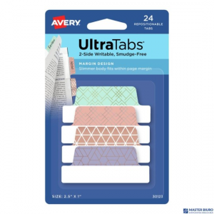 Zakładki indeksujące 63,5 x 25,4 mm metallic mix wzór AVERY 30123