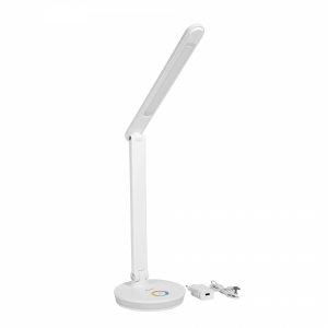 Lampka biurkowa biała LED 12W PDL400RGBW USB RGB  CHARGING PORT WHITE Platinet