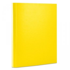 Teczka z rzepem OFFICE PRODUCTS, PP, A4/4cm, 3-skrz., żółta, 21187411-06