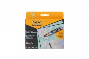 Markery akrylowe BIC Intensity Pastel Paint mix Pudełko 8szt 527429