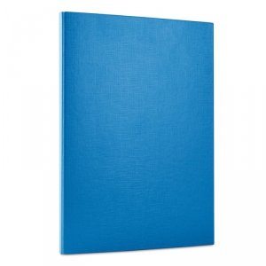 Teczka z rzepem OFFICE PRODUCTS, PP, A4/1,5cm, 3-skrz., niebieska, 21187211-01