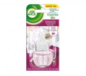 AIR WICK odświeżacz Elektryczny wkład 19 ml Księżycowa Lilia & Zmysłowa Satyna 18215