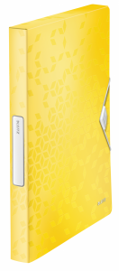 Teczka z gumką PP Leitz WOW, 30 mm, żółta 46290016 (X)