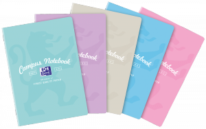 Zeszyt OXFORD CAMPUS A4 60k 90g pastel kratka z marginesem 400160108