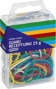 Gumki recepturki 25g, plastikowe op.akowanie GRAND 130-1715