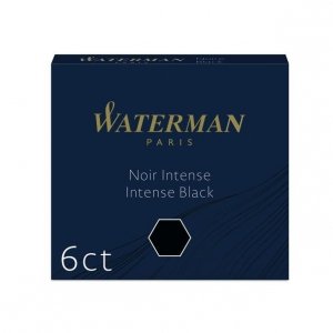 Naboje INTERNATIONAL (6 szt) czarny S0110940 WATERMAN