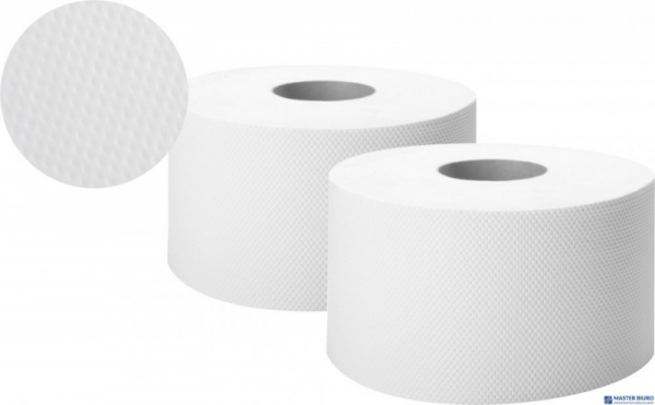 Papier toaletowy PROFESSIONAL 100/2 (12 rolek) 100m 2warstwy biały celuloza JUMBO ELLIS 6255