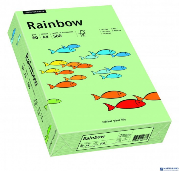 Papier xero kolorowy RAINBOW przygaszona zieleń R75 88042629