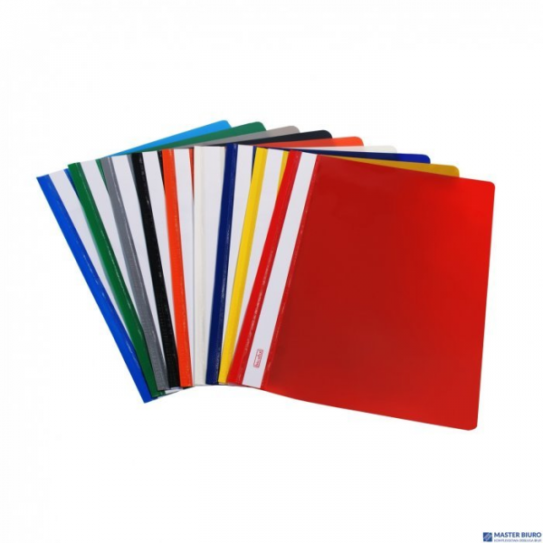 Skoroszyt A4 twardy SH-00-04 PVC żółty BIURFOL (10szt)