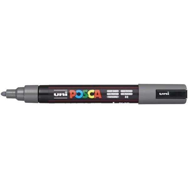 Marker z tuszem pigmentowym PC-5M grafitowy POSCA UNPC5M/DGA