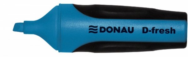 Zakreślacz fluorescencyjny DONAU D-Fresh, 2-5mm(linia), niebieski, 7350001PL-10