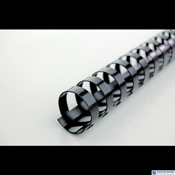 Grzbiety do bindowania plastikowe GBC Combs, A4, 12 mm, czarne , 100 szt. 4028177