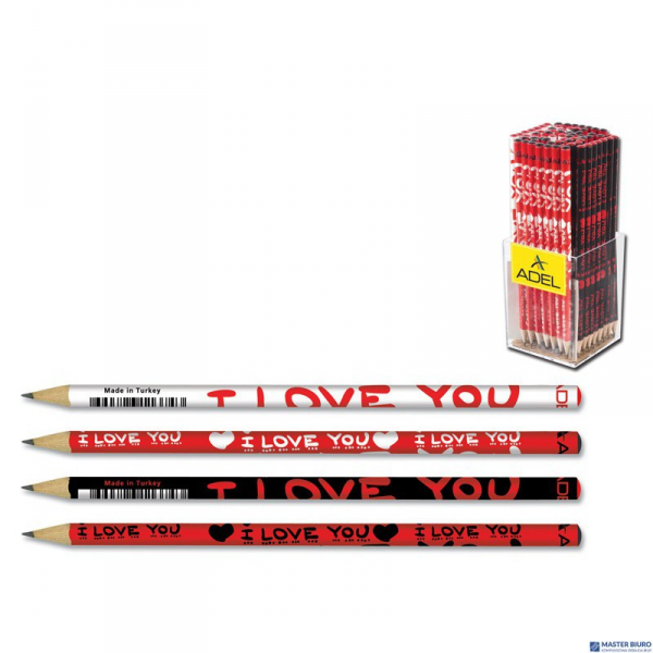 Ołówek I LOVE YOU D/72 AL130202
