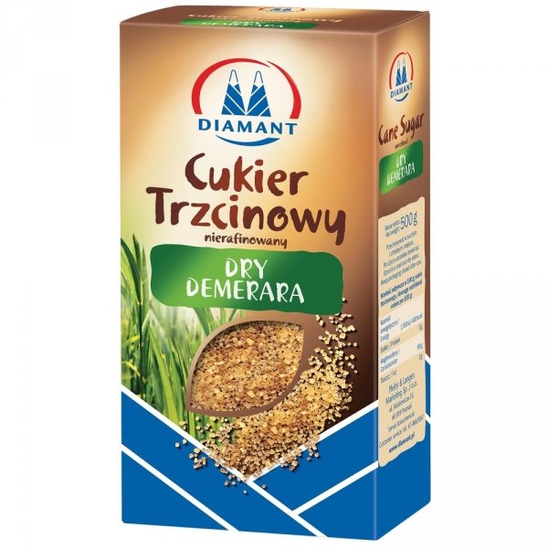 Cukier DIAMANT trzcinowy Dark Muscovado 500g