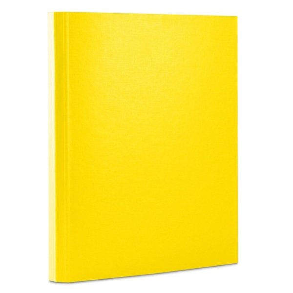 Teczka z rzepem OFFICE PRODUCTS, PP, A4/4cm, 3-skrz., żółta, 21187411-06