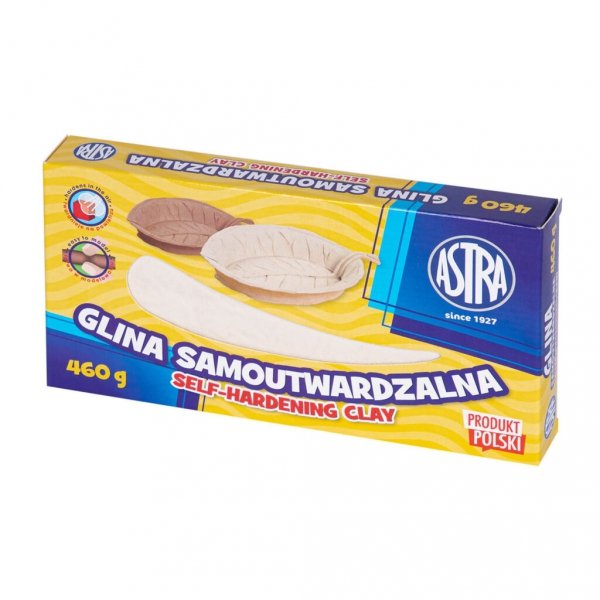 Glina samoutwardzalna Astra 460g - biała, 83810908