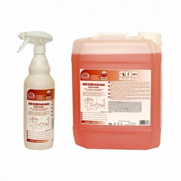 DOLPHIN Sani Clean Fresh Nano 0,75L - Środek do mycia i pielęgnacji powierzchni w sanitariatach D 245/0,75