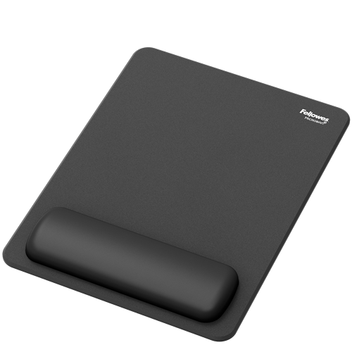 Podkładka pod mysz i nadgarstek BREYTA XL, czarna 28x21cm 100142560 FELLOWES