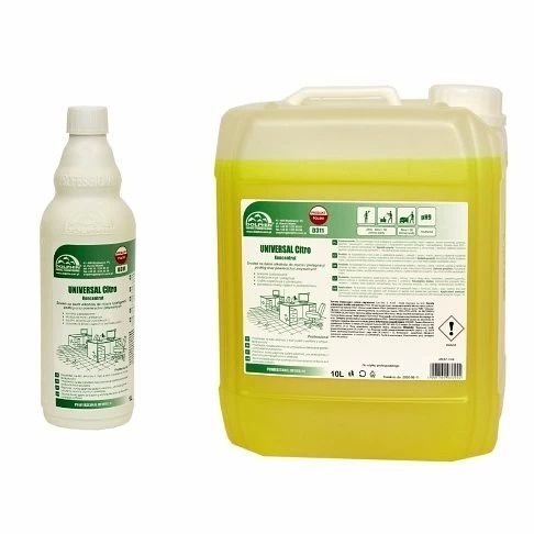 DOLPHIN Universal Citro 1L - Środek na bazie alkoholu do mycia i pielęgnacji podłóg oraz powierzchni zmywalnych D 311/1