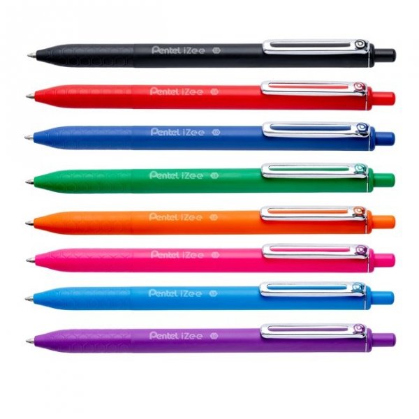 Nowy indkes dlk0041059 Długopis PENTEL IZEE 0,7mm  pomarańczowy BX457-F