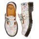 Półbuty Dr. Martens 8065 MARY JANE Floral Mash Up Parchment Beige Backhand 30793292