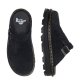Półbuty Dr. Martens ZEBZAG MULE Black EH Suede 31657001