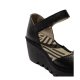 Sandały Fly London BISO 305 Black Mousse P501305023