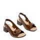Sandały Fly London EDOV 237 Camel/Natural Brooklyn/Vegetal P145237005