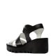 Sandały Fly London BEXY 575 Silver/Graphite/Black Idra P501575004