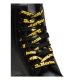 Sznurowadła Dr. Martens Czarno-Żółte Płaskie 140cm AC756017