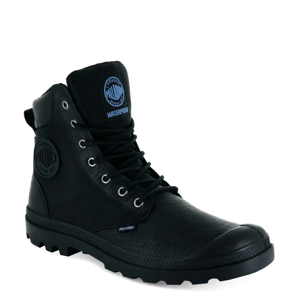 Palladium Pampa Sport Cuff WPS Desert Boots voor volwassenen, uniseks, zwart, 45 EU
