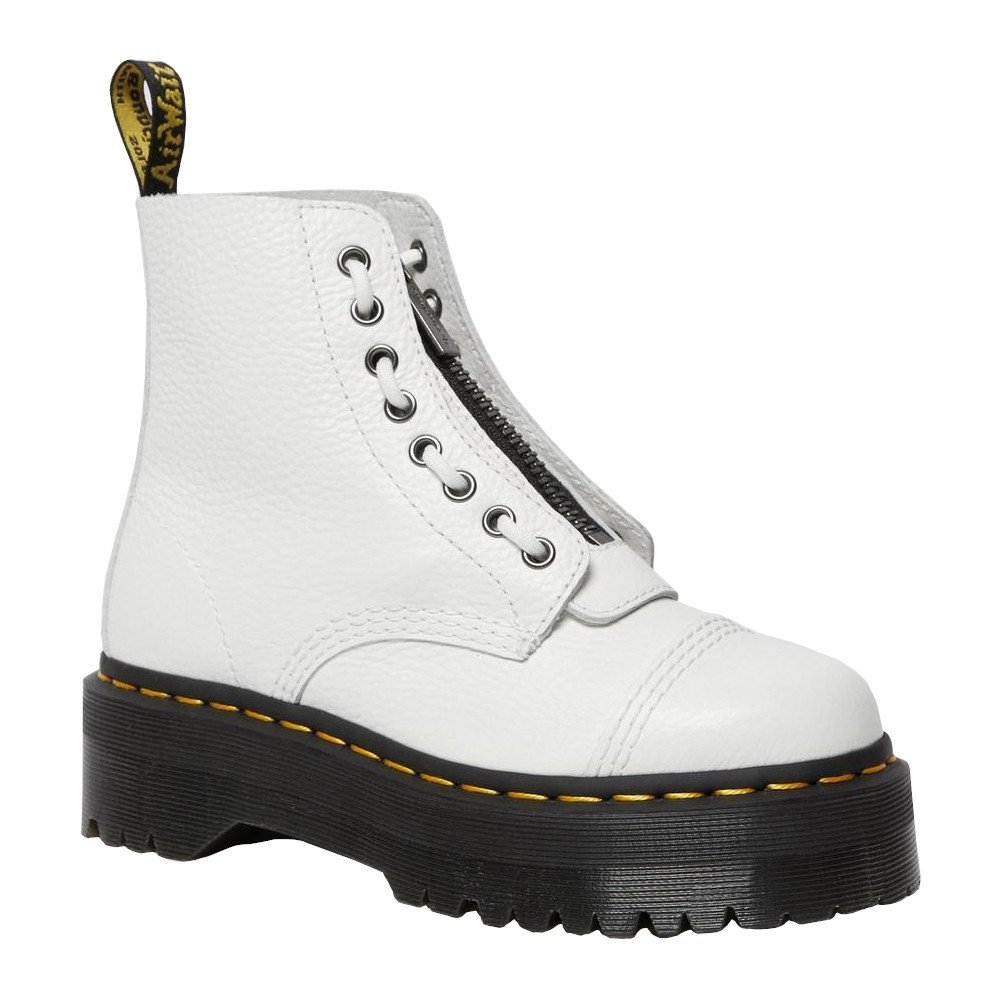 Dottor martens hotsell bianche platform