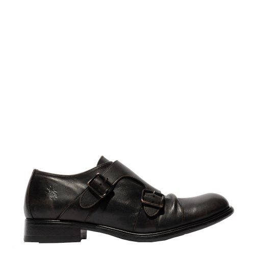 Półbuty Fly London MAXO 145 Black Washed P145145000