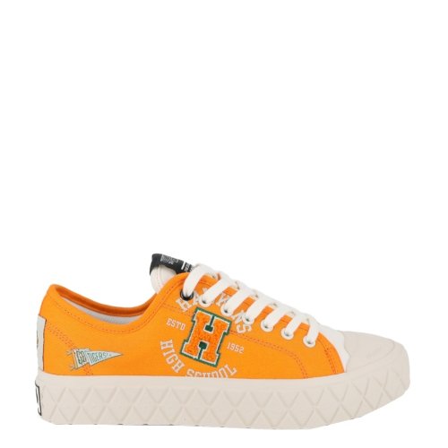 Stranger Things Buty damskie Palladium PALLA ACE TIGERS pomarańczowy 94630-835