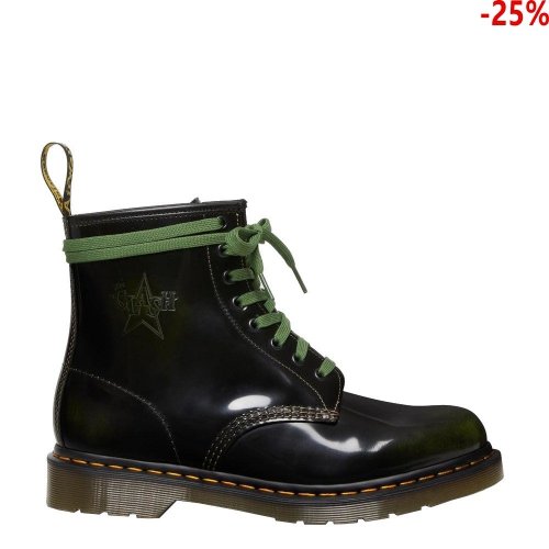 Buty Dr. Martens 1460 THE CLASH Army Green Arcadia 28000342