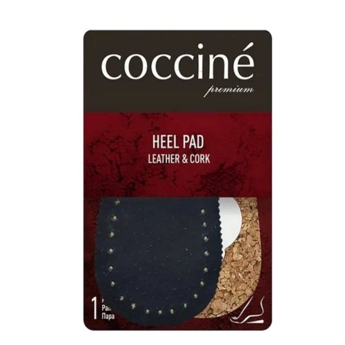Podpiętki Coccine LEATHER ON CORK Black L