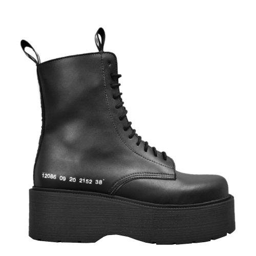 Botki Altercore AUREN  Black VEGAN