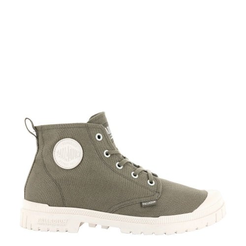 Buty Palladium PAMPA SP20 HI CANVAS Dusky Green Marshmallow 76838-258