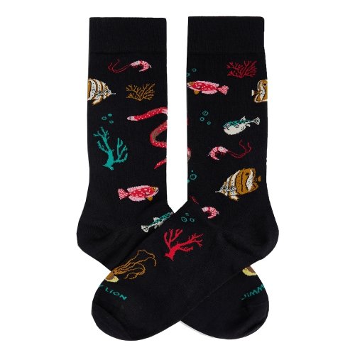 Skarpety Jimmy Lion TIDE GLOW Black