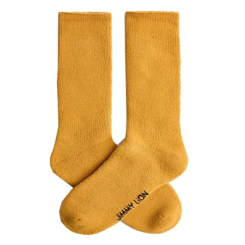 Skarpety wełniane Jimmy Lion PREMIUM WINTER WOOL żółty