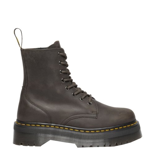 Buty Dr. Martens Jadon Charcoal Grey Burnished Waxy Pull Up 31985057