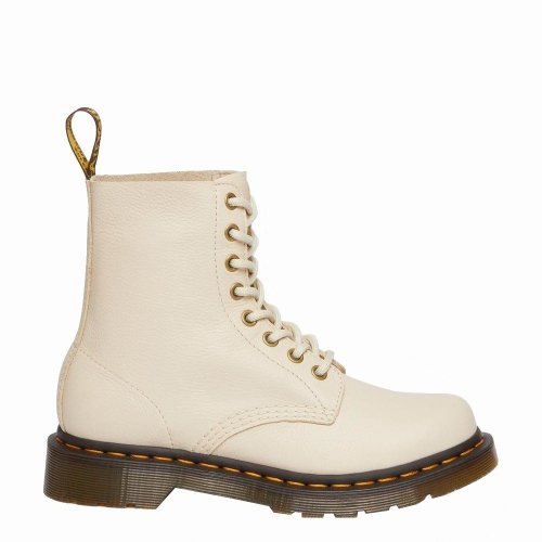 Buty Dr. Martens 1460 Parchment Beige Virginia 26802292