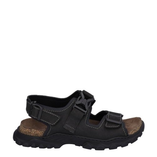 Sandały Josef Seibel JANOSCH 02 Schwarz Crazy Horse 27802 66 100