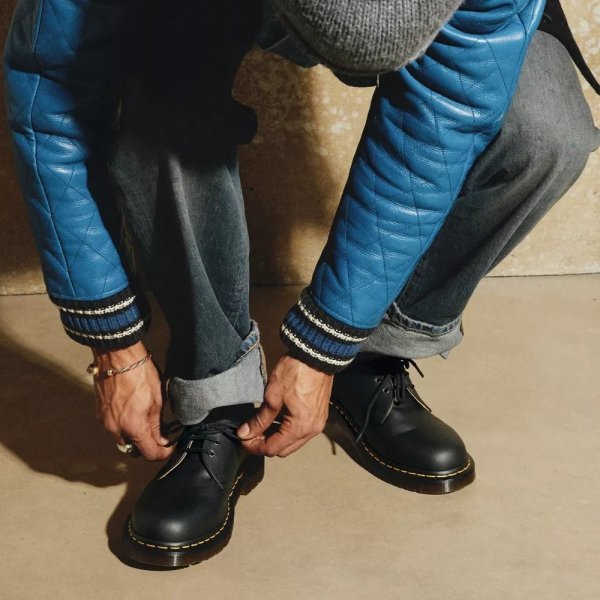 Półbuty Dr. Martens 1461 Black Nappa 11838001