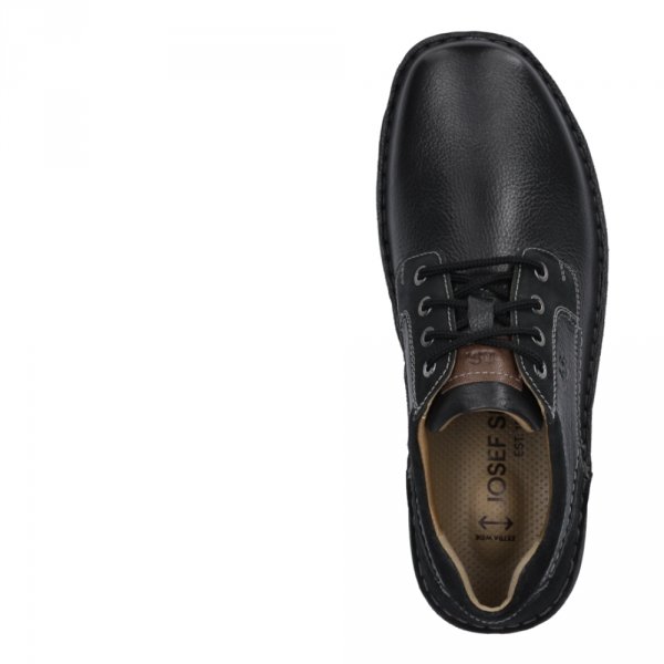 Półbuty Josef Seibel NEW ANVERS 06 Schwarz 44906 049 100