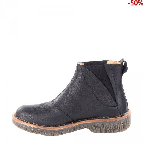 Botki El Naturalista N5570 VULCANO Black Soft Grain