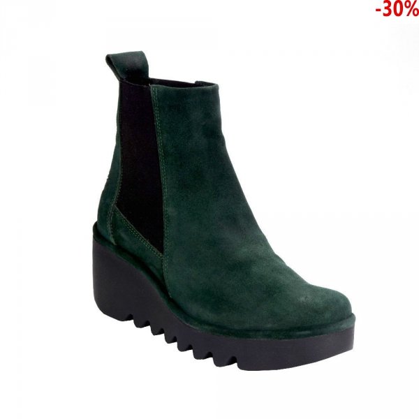 Botki Fly London BAGU 233 Green Forest Oil Suede P501233001